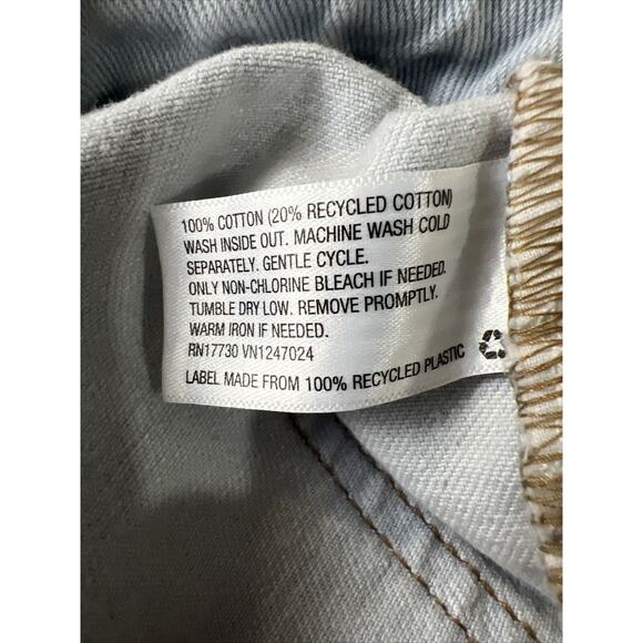 Wild fable super high-rise cutoff shorts Women’s 17 NWT - Picture 3 of 6